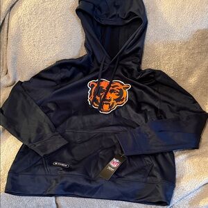 NFL Navy Hoodie Chicago Bears Logo